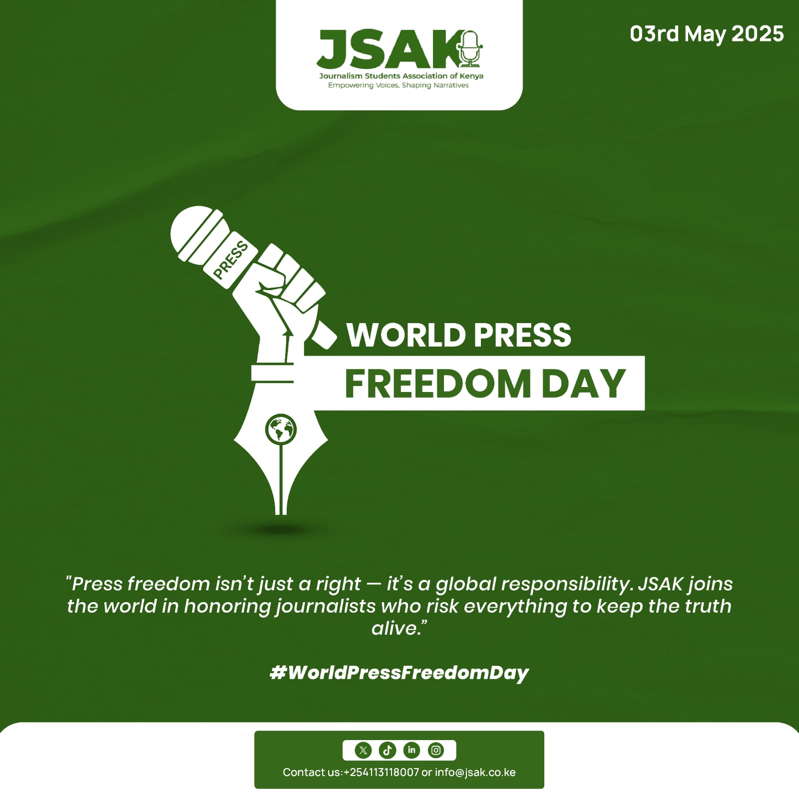 World Press Freedom Day